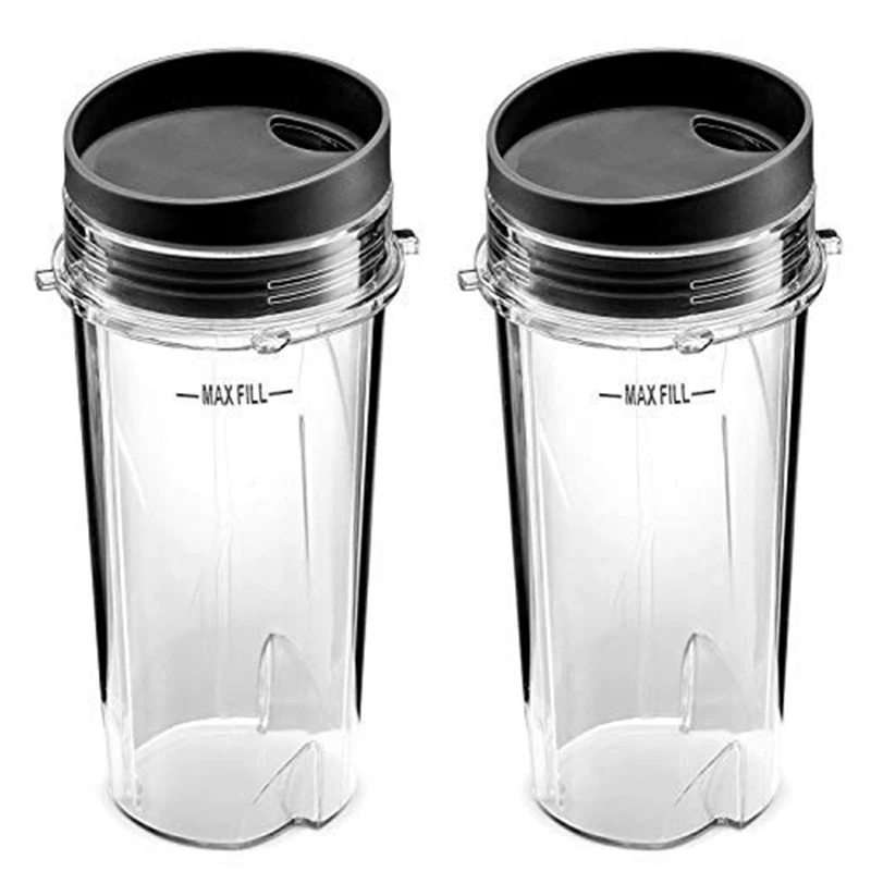 Replacement for Ninja 16 Oz Cup Single Serve - for Nutri Ninja BL770 BL780 BL660 Blender (2-Pack)
Replacement for Ninja 16 Oz Cup Single Serve - for Nutri Ninja BL770 BL780 BL660 Blender (2-Pack)