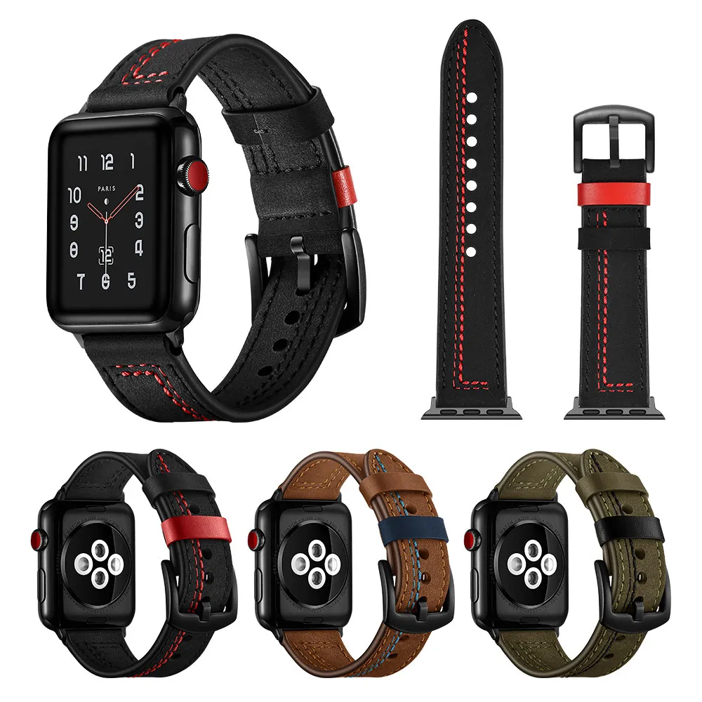 Кожаный ремешок для Apple Watch Series 6 SE 5 4, сменный Браслет для iWatch 1 2 3 44 мм 40 мм 42 мм 38 мм
Кожаный ремешок для Apple Watch Series 6 SE 5 4, сменный Браслет для iWatch 1 2 3 44 мм 40 мм 42 мм 38 мм