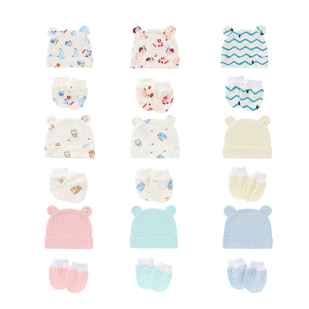 2/4PCS Newborn Cotton Caps Clothes Accessories Baby Boy Girl Solid Color Print Anti-Scratch Soft Cute Warm Infant Hat Gloves Set
2/4PCS Newborn Cotton Caps Clothes Accessories Baby Boy Girl Solid Color Print Anti-Scratch Soft Cute Warm Infant Hat Gloves Set