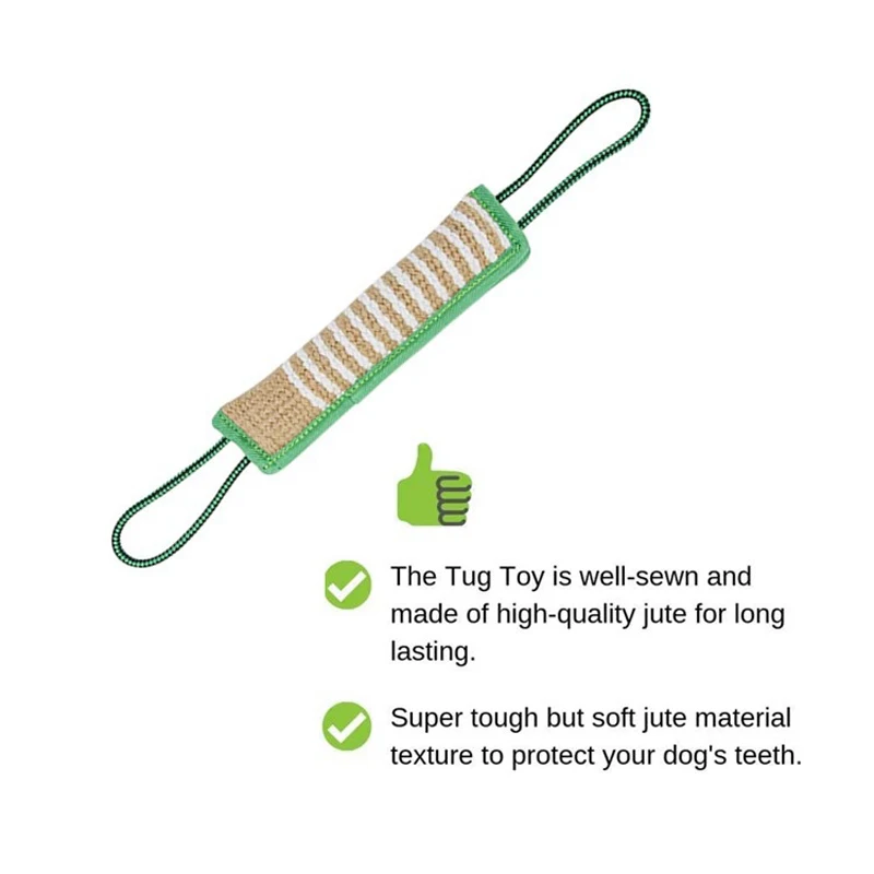 Durable Dog Training Grip Stick And Bite Stick With 2 Rope Handles Interactive Dog Training Supplies Pet Chew Toys
Durable Dog Training Grip Stick And Bite Stick With 2 Rope Handles Interactive Dog Training Supplies Pet Chew Toys