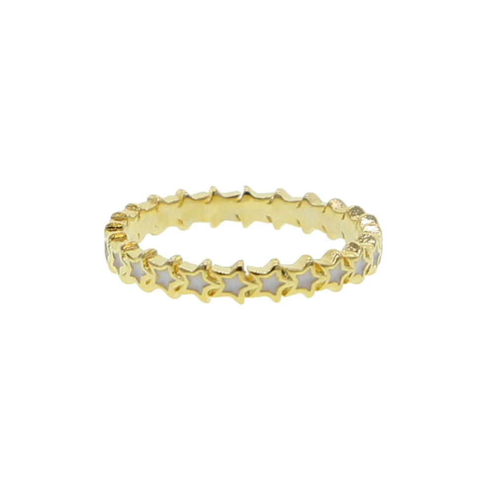 fashion cute enamel white color stackable band finger ring with gold color plated tiny band ring for girl party engagement rings
fashion cute enamel white color stackable band finger ring with gold color plated tiny band ring for girl party engagement rings