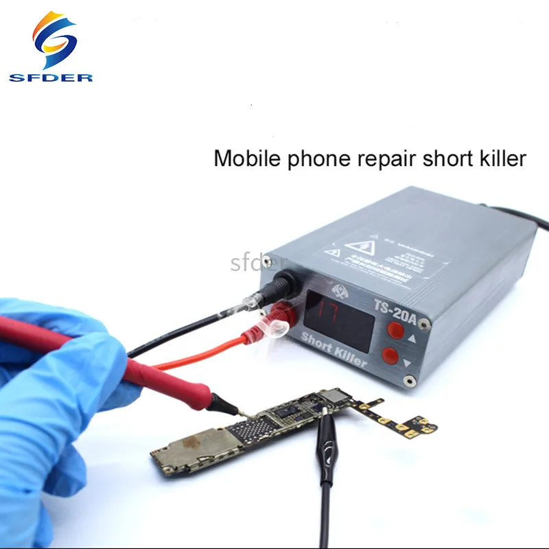TS-30A TS-20A Short Killer PCB Short Circuit Fault Detector Box Short-circuit Fault Diagnosis Instrument for iPhone Repair
TS-30A TS-20A Short Killer PCB Short Circuit Fault Detector Box Short-circuit Fault Diagnosis Instrument for iPhone Repair