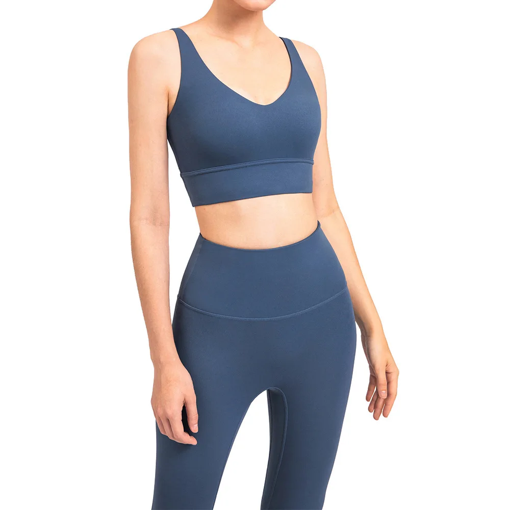 2 Pcs Woman Sportwear Yoga Seamless Gym Crop Top Bra Pad Elastic High Waist Pant Outfit Fitness Set Clothing
2 Pcs Woman Sportwear Yoga Seamless Gym Crop Top Bra Pad Elastic High Waist Pant Outfit Fitness Set Clothing