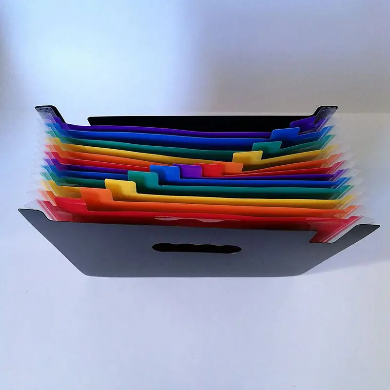 12 Pockets Expanding Files Folder/ A4 Expandable File organizer/ Portable Accordion File Folder/ High Capacity Multicolour Stand
12 Pockets Expanding Files Folder/ A4 Expandable File organizer/ Portable Accordion File Folder/ High Capacity Multicolour Stand