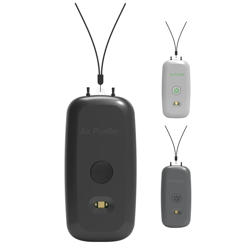 New Personal Wearable Mini Portable 1200 Mah Battery 150 Million Negative Ion Generator Hanging Neck Air Purifier
New Personal Wearable Mini Portable 1200 Mah Battery 150 Million Negative Ion Generator Hanging Neck Air Purifier