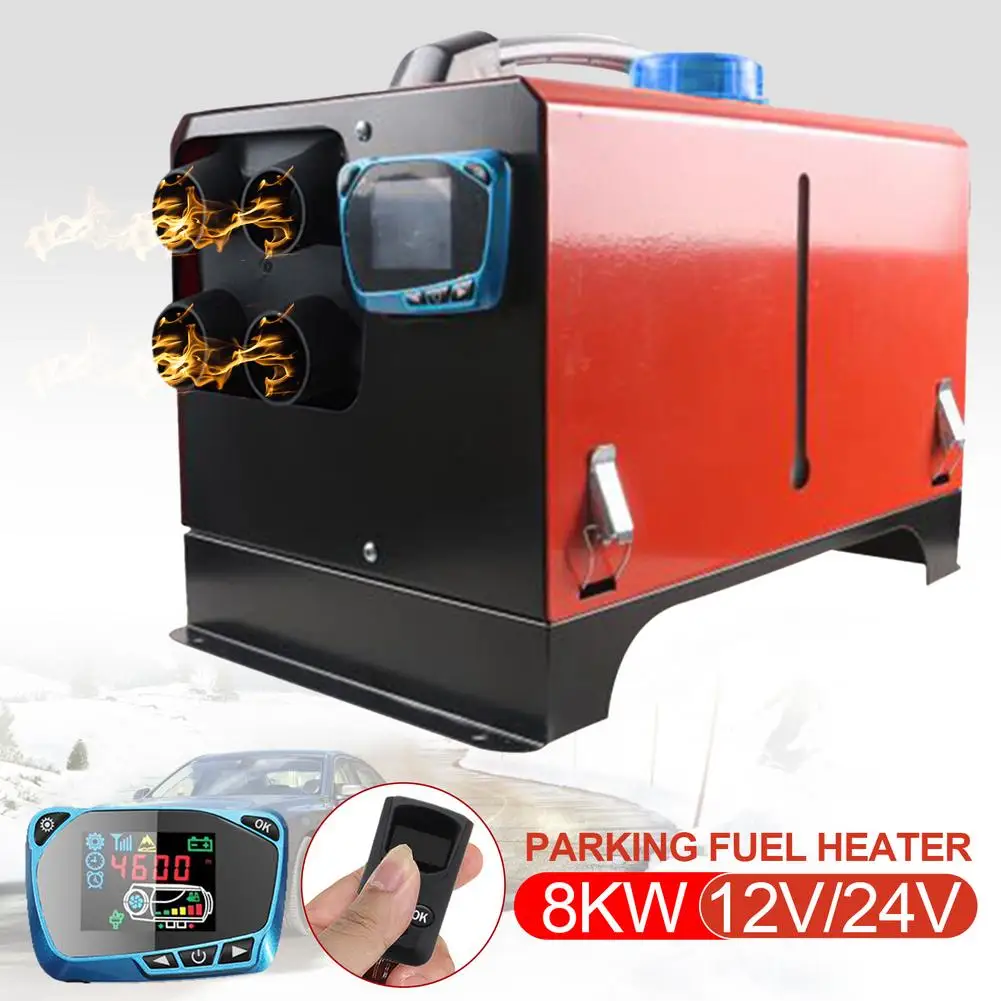 12V 24V 8KW Car Fuel Heater Auxiliary Heater Diesel Heater Websato Eberspacher LCD Low-noise Monitor Thermostat Air Heater
12V 24V 8KW Car Fuel Heater Auxiliary Heater Diesel Heater Websato Eberspacher LCD Low-noise Monitor Thermostat Air Heater
