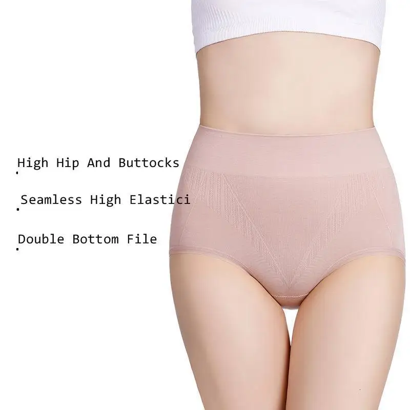 1/4pc High Waist And Abdomen Hips Woman Panties High Rise Cotton Briefs Comfortable Super Elastic Force Seamless Naked Female 
1/4pc High Waist And Abdomen Hips Woman Panties High Rise Cotton Briefs Comfortable Super Elastic Force Seamless Naked Female