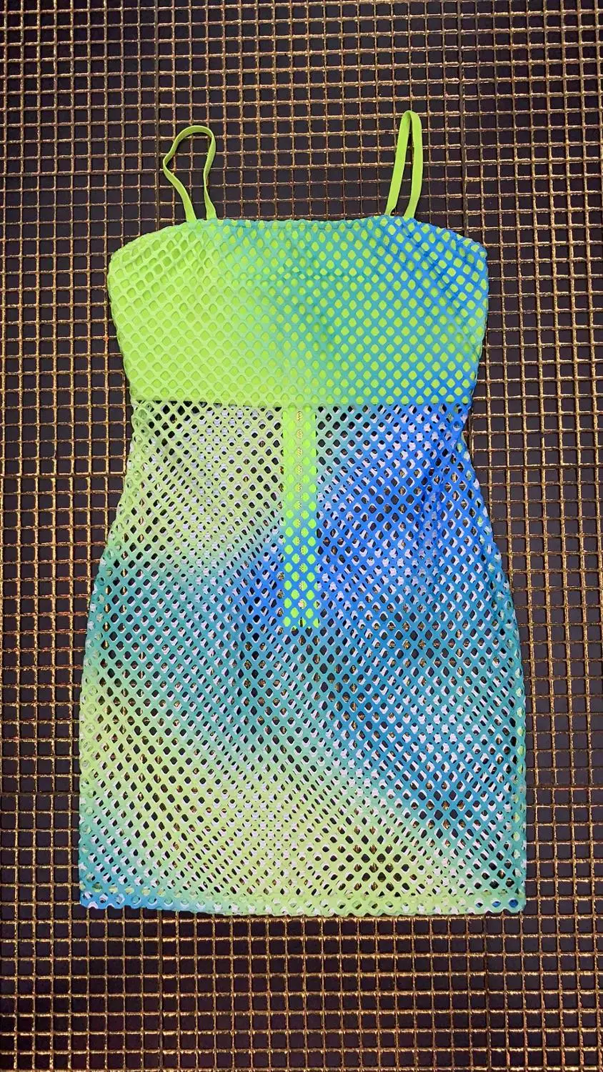 2019 New Women Green Mesh Spaghetti Strap Celebrity evening party bodycon bandage dresses wholesale 
2019 New Women Green Mesh Spaghetti Strap Celebrity evening party bodycon bandage dresses wholesale