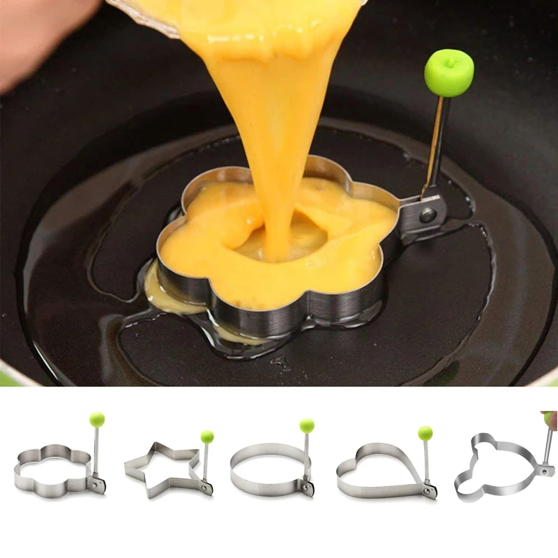 5 стилей, кольца для формирования яиц из нержавеющей стали 
5 стилей, кольца для формирования яиц из нержавеющей стали