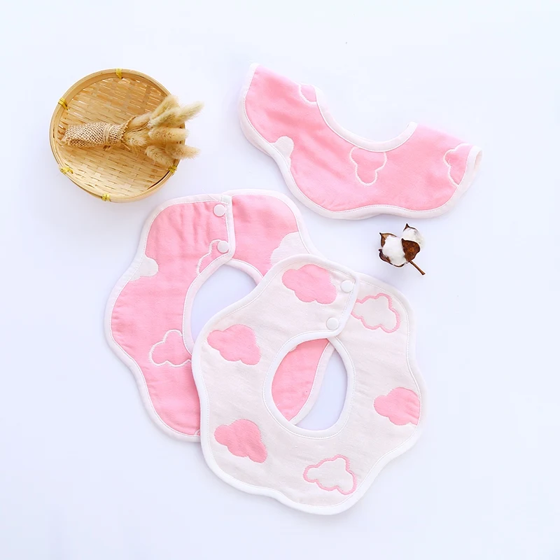 Baby Cotton Bibs Infant Burp Cloths Flower Bibs Baby Feeding Apron Rotating 360 Degree Waterproof Babador WWD055
Baby Cotton Bibs Infant Burp Cloths Flower Bibs Baby Feeding Apron Rotating 360 Degree Waterproof Babador WWD055