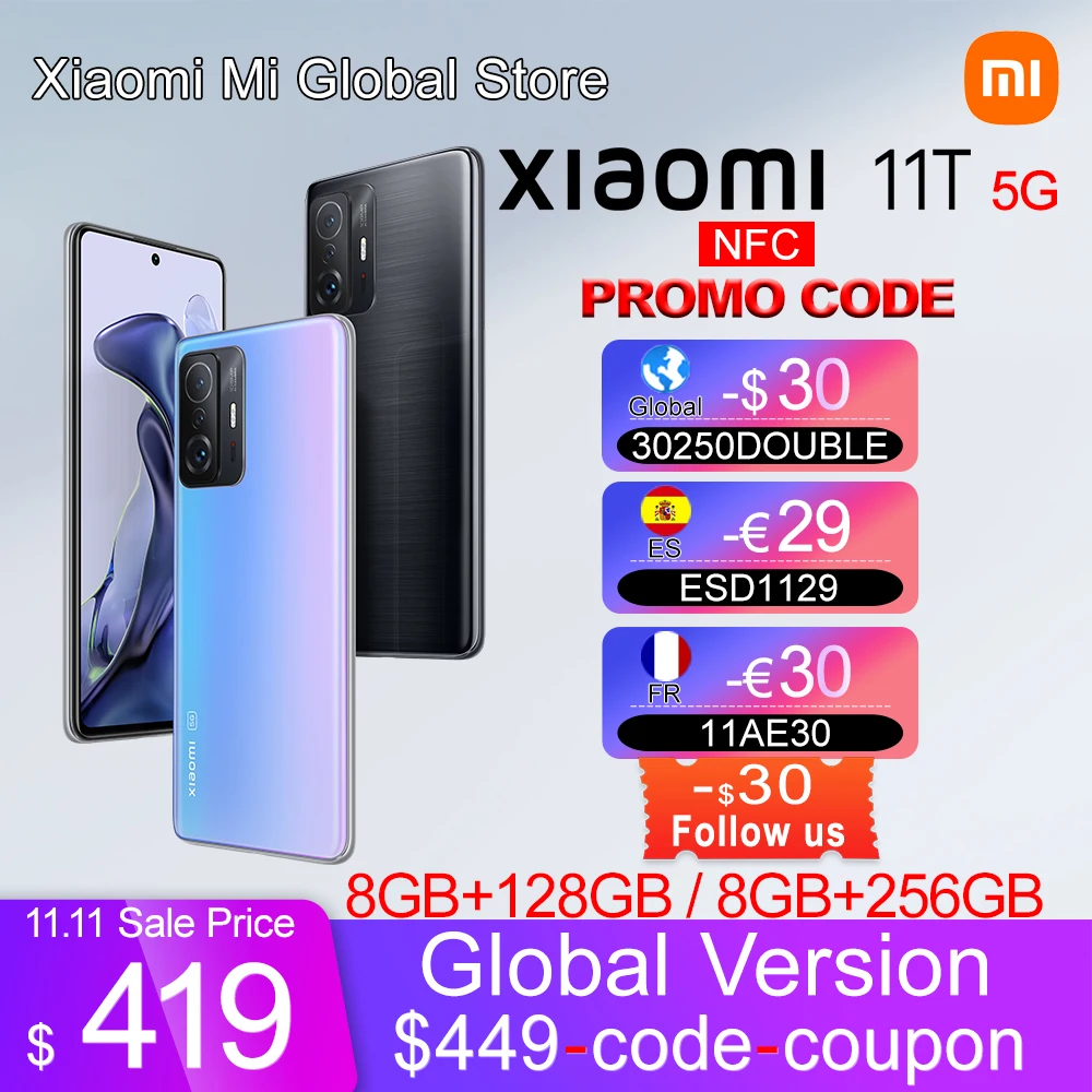 Смартфон Xiaomi Mi 11T, телефон с яркостью 1200 дюйма, камера 120 МП, экран 5000 Гц, аккумулятор мАч, быстрая зарядка 67 Вт, NFC
Смартфон Xiaomi Mi 11T, телефон с яркостью 1200 дюйма, камера 120 МП, экран 5000 Гц, аккумулятор мАч, быстрая зарядка 67 Вт, NFC