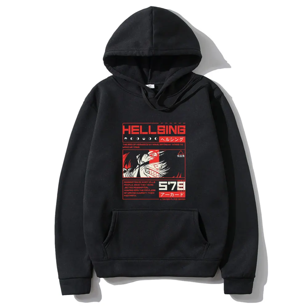 Classic Anime HELLSING Alucard Vampire Hunter Printed Hoodie Men Women Loose Hoodies Mens Fleece Cotton Sweatshirt Streetwear
Classic Anime HELLSING Alucard Vampire Hunter Printed Hoodie Men Women Loose Hoodies Mens Fleece Cotton Sweatshirt Streetwear