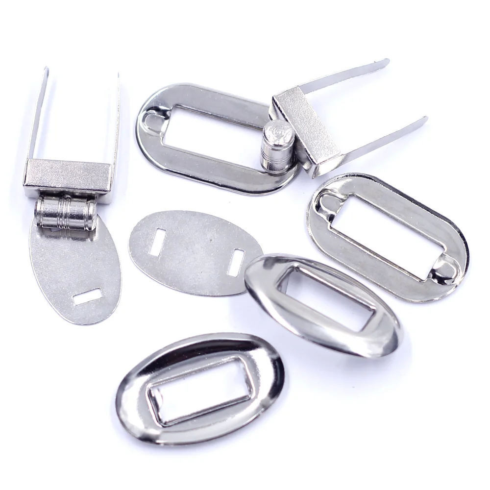 50 Sets Kiss Clasps Twist Turn Lock Oval Alloy Frame Closure Silver Tone Purse Luggage Bag DIY Findings 32x17mm
50 Sets Kiss Clasps Twist Turn Lock Oval Alloy Frame Closure Silver Tone Purse Luggage Bag DIY Findings 32x17mm