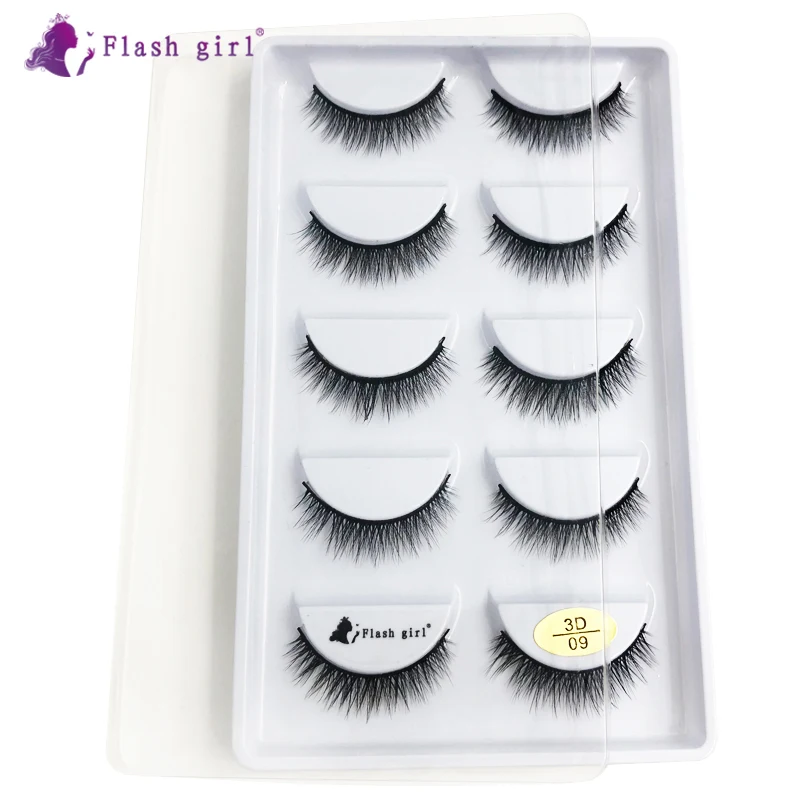 Eyelashes Wholesale 3D-09 Faux Mink Eyelashes 5 Pairs 3D Mink Full Strip Lashes Natural Volume Fake Eyelash Extension Makeup
Eyelashes Wholesale 3D-09 Faux Mink Eyelashes 5 Pairs 3D Mink Full Strip Lashes Natural Volume Fake Eyelash Extension Makeup
