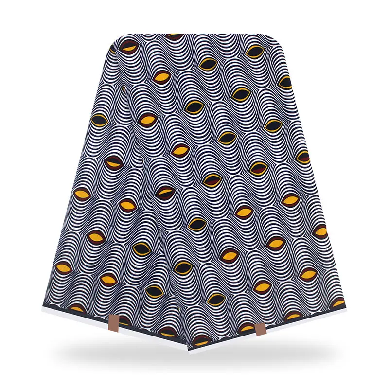 Eyes pattern Hot Selling 100% cotton African wax cloth Batik wax Nigerian Dye wax fabric H28 
Eyes pattern Hot Selling 100% cotton African wax cloth Batik wax Nigerian Dye wax fabric H28