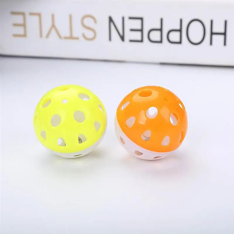 6pcs Toy For Cats Ball With Bell Kitten Playing Chew Rattle Scratch Plastic Ball Interactive Gatos Training Toys Pet Supplies
6pcs Toy For Cats Ball With Bell Kitten Playing Chew Rattle Scratch Plastic Ball Interactive Gatos Training Toys Pet Supplies