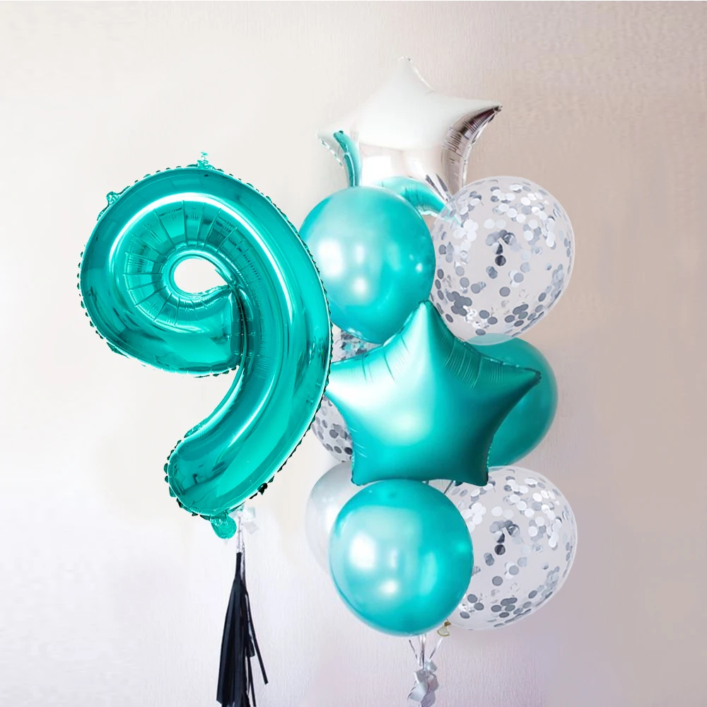 10pcs/set Tiffany Balloons Set 12inch Latex Confetti Helium Air Ball Globo Multicolor Wedding Birthday Party Decoration Supplies
10pcs/set Tiffany Balloons Set 12inch Latex Confetti Helium Air Ball Globo Multicolor Wedding Birthday Party Decoration Supplies