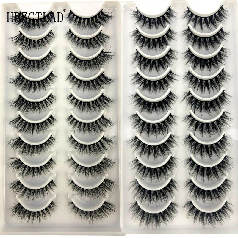 2021 NEW 10 Pairs 100% Real Mink Eyelashes 3D Natural False Eyelashes Mink Lashes Soft Eyelash Extension Makeup Kit Cilios
2021 NEW 10 Pairs 100% Real Mink Eyelashes 3D Natural False Eyelashes Mink Lashes Soft Eyelash Extension Makeup Kit Cilios
