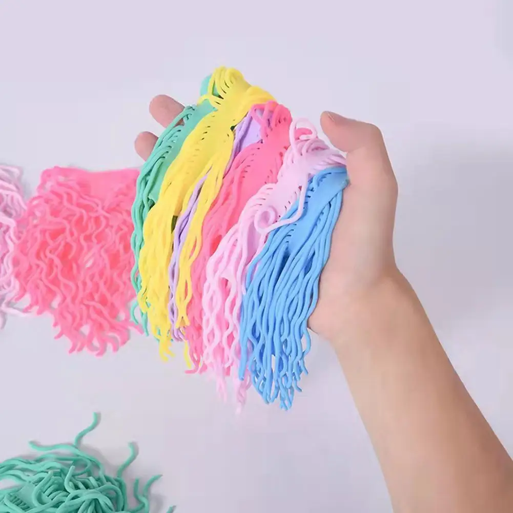 TPR Soft Rubber Simulation Decompression Elastic Draw Rope Fingertip Game Elastic Gluten Draw Rope Vent Children's Toys
TPR Soft Rubber Simulation Decompression Elastic Draw Rope Fingertip Game Elastic Gluten Draw Rope Vent Children's Toys
