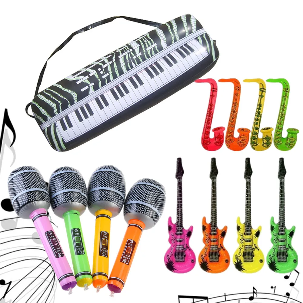 16PCS Inflatable Musical Band Instruments Cool and Fun Inflatable Musical Instruments for Kids Great Party Favor Party Bag
16PCS Inflatable Musical Band Instruments Cool and Fun Inflatable Musical Instruments for Kids Great Party Favor Party Bag