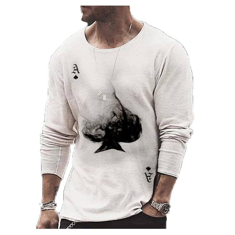 Men's Print Basic T-shirt Round Neck Leisure Long Sleeve T-shirt New Men's Fashion Shirt Men's T-shirt Free Shipping Plus Size
Men's Print Basic T-shirt Round Neck Leisure Long Sleeve T-shirt New Men's Fashion Shirt Men's T-shirt Free Shipping Plus Size