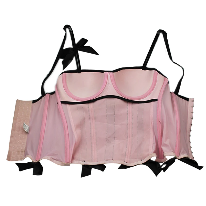 2021 new Corset Waist Trainer Pink Color Sexy Corsets And Bustiers 34A 32B 38D Bustier Corset With Bow Women Overbust Corselet
2021 new Corset Waist Trainer Pink Color Sexy Corsets And Bustiers 34A 32B 38D Bustier Corset With Bow Women Overbust Corselet