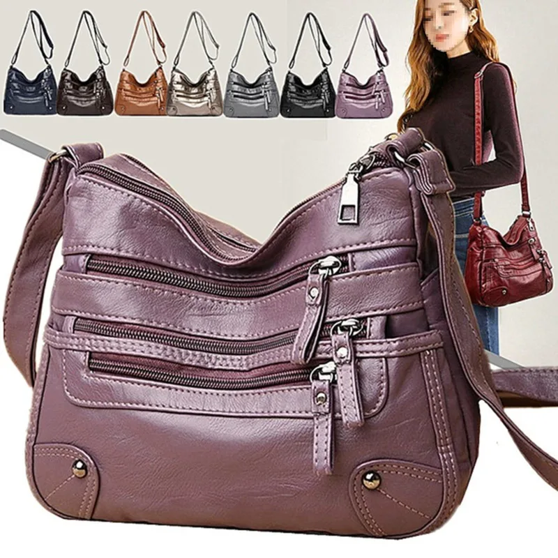 High Quality Women's Soft Leather Shoulder Bags Multi-Layer Classic Crossbody Bag Luxury Designer Handbag and Purse
High Quality Women's Soft Leather Shoulder Bags Multi-Layer Classic Crossbody Bag Luxury Designer Handbag and Purse