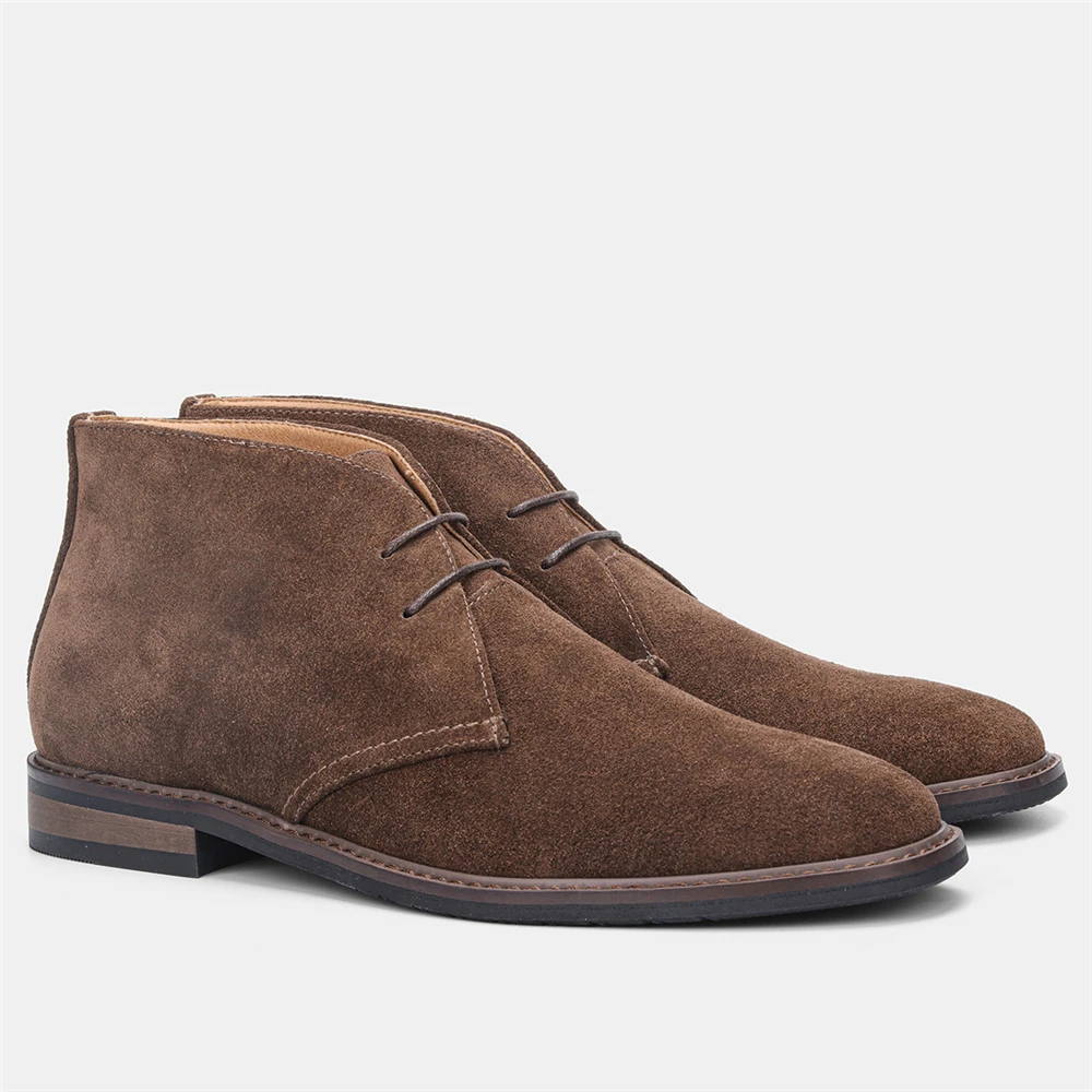 Genuine Leather Men Desert Boots Size 7-12 Retro Suede Leather Men Ankle Boots #KD583
Genuine Leather Men Desert Boots Size 7-12 Retro Suede Leather Men Ankle Boots #KD583