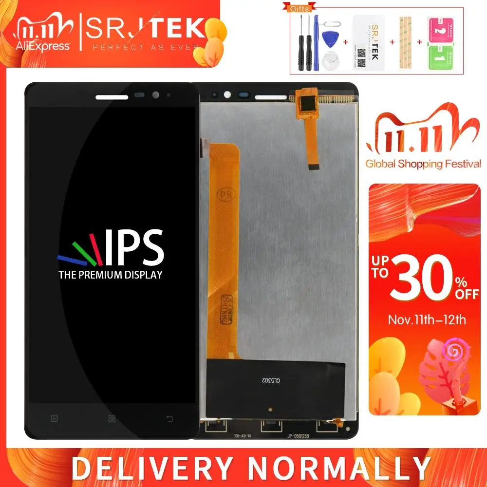 Srjtek 5,3 ''для Lenovo S860 ЖК-дисплей сенсорный экран Сенсорная панель дигитайзер сборка запасные части для Lenovo S860 дисплей
Srjtek 5,3 ''для Lenovo S860 ЖК-дисплей сенсорный экран Сенсорная панель дигитайзер сборка запасные части для Lenovo S860 дисплей