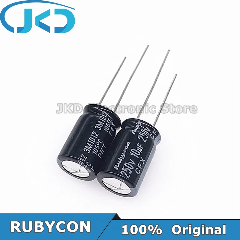 20 шт., алюминиевый электролитический конденсатор RUBYCON 10 мкФ 250V 10*16mm 105 ℃ 10UF250V 250V10UF 10x16mm
20 шт., алюминиевый электролитический конденсатор RUBYCON 10 мкФ 250V 10*16mm 105 ℃ 10UF250V 250V10UF 10x16mm