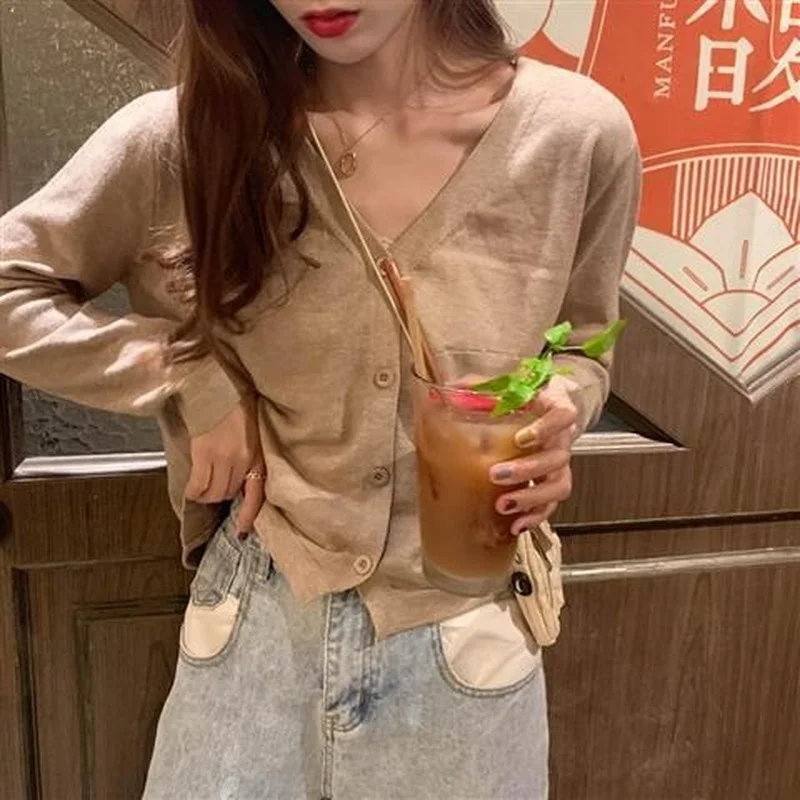 Cardigan Women Vintage Sweater Kawaii Green Woman Fall All-match Solid Single-breasted Chic New Fashion Korean Style Harajuku
Cardigan Women Vintage Sweater Kawaii Green Woman Fall All-match Solid Single-breasted Chic New Fashion Korean Style Harajuku