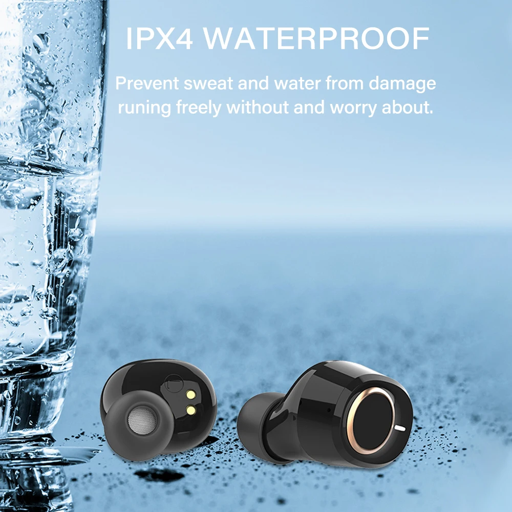 Lenovo Wireless Bluetooth Earphone Sports Waterproof Earplugs Super Light Touch Button Headset support Fast Charging 
Lenovo Wireless Bluetooth Earphone Sports Waterproof Earplugs Super Light Touch Button Headset support Fast Charging