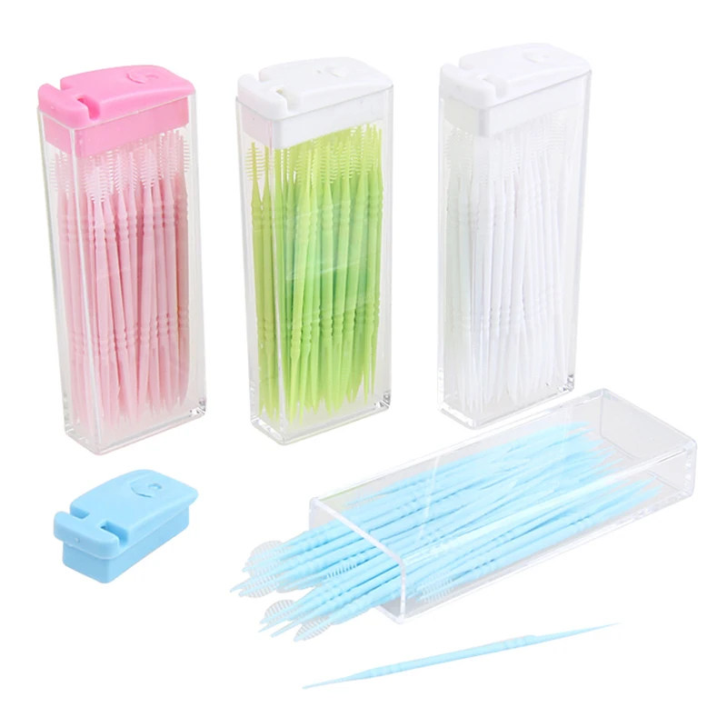 

50 шт., одноразовые пластиковые зубные щётки для ухода за полостью рта