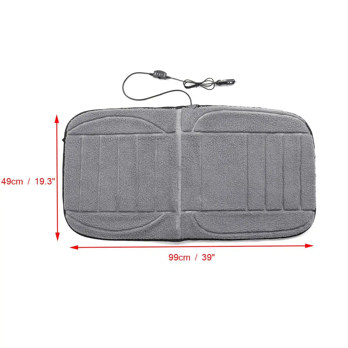 12V Heated Car Seat Universal Wool Automobile Heating Cushion Cover Winter Warmer Cars Seat Heater Pad Interior Car Accessories
12V Heated Car Seat Universal Wool Automobile Heating Cushion Cover Winter Warmer Cars Seat Heater Pad Interior Car Accessories
