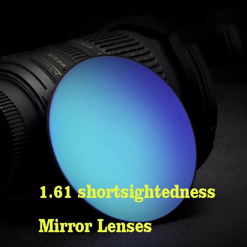 

Индивидуальная Настройка 1.61 цветные линзы для солнцезащитных очков близорукости полимерные линзы диаметр 75