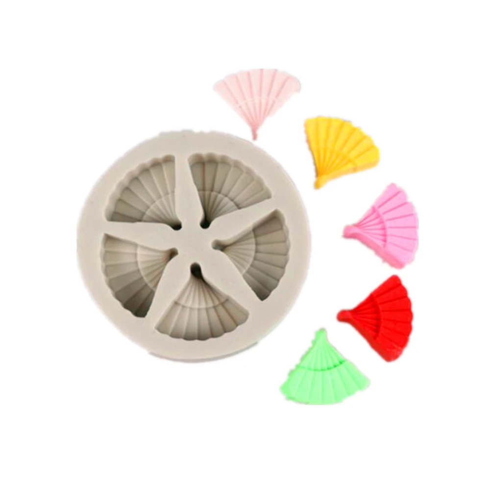 Fan Pattern Shape Resin Silicone Mold Kitchen Baking Tools DIY Cake Chocolate Pastry Fudge Mold Dessert Lace Decoration AD347
Fan Pattern Shape Resin Silicone Mold Kitchen Baking Tools DIY Cake Chocolate Pastry Fudge Mold Dessert Lace Decoration AD347
