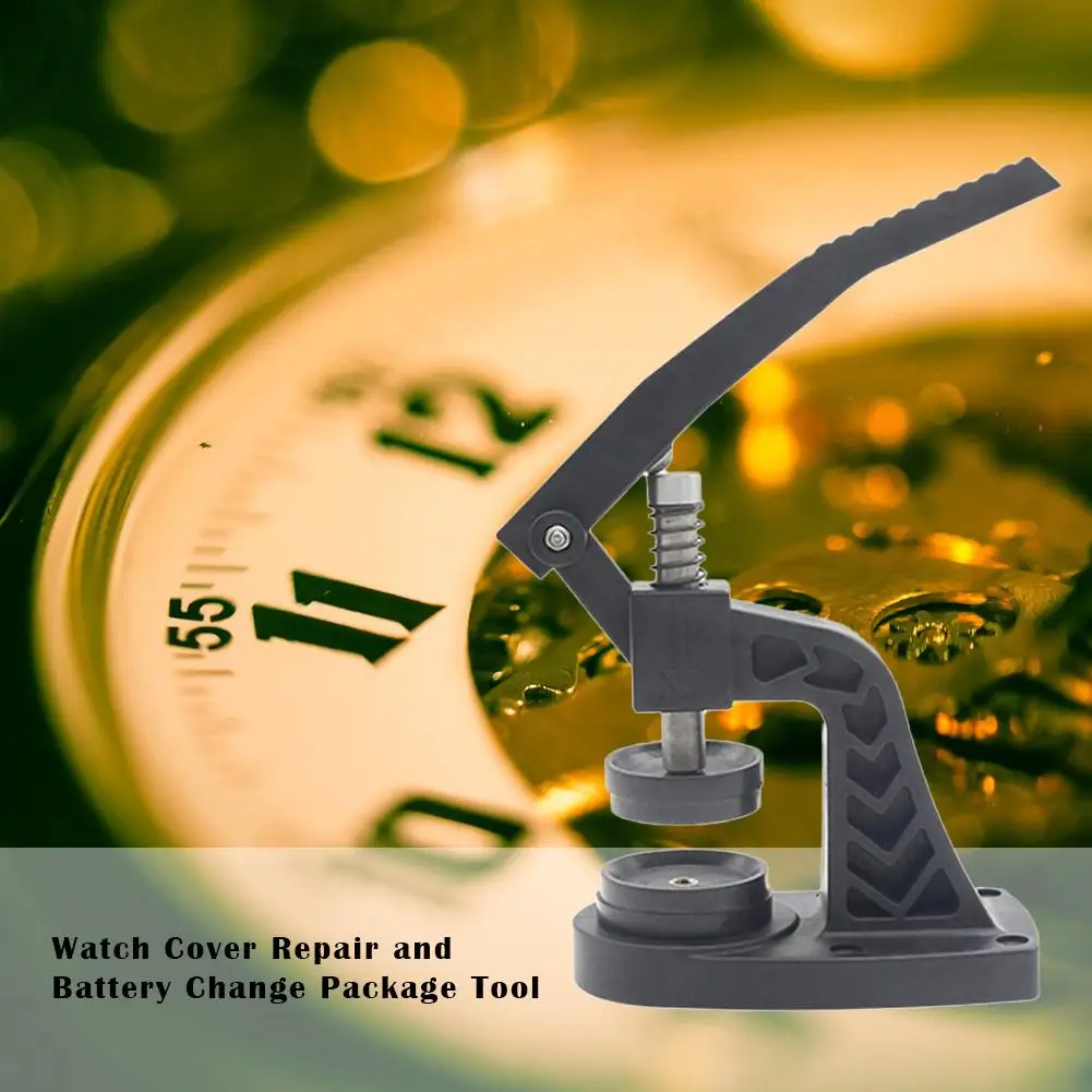 Durable Watch Back Closer Delicate Design Watch Back Closer Watchmaker Press Set Repair Tools Watch Battery Remover Tool
Durable Watch Back Closer Delicate Design Watch Back Closer Watchmaker Press Set Repair Tools Watch Battery Remover Tool