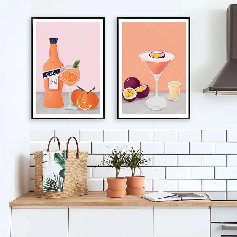 Nordic Cartoon Cocktail Drink Poster Print Wine Champagne Canvas Painting Kitchen Wall Art Picture Dining Room Club Bar Decor
Nordic Cartoon Cocktail Drink Poster Print Wine Champagne Canvas Painting Kitchen Wall Art Picture Dining Room Club Bar Decor