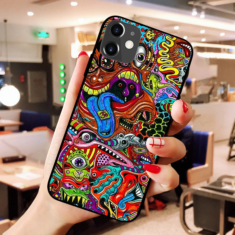Highquality and ultrathin TPU silicone Trippy Art mobile phone case for iPhone 11 12 Pro x XR XS max 5 6 7 8 plus se
Highquality and ultrathin TPU silicone Trippy Art mobile phone case for iPhone 11 12 Pro x XR XS max 5 6 7 8 plus se