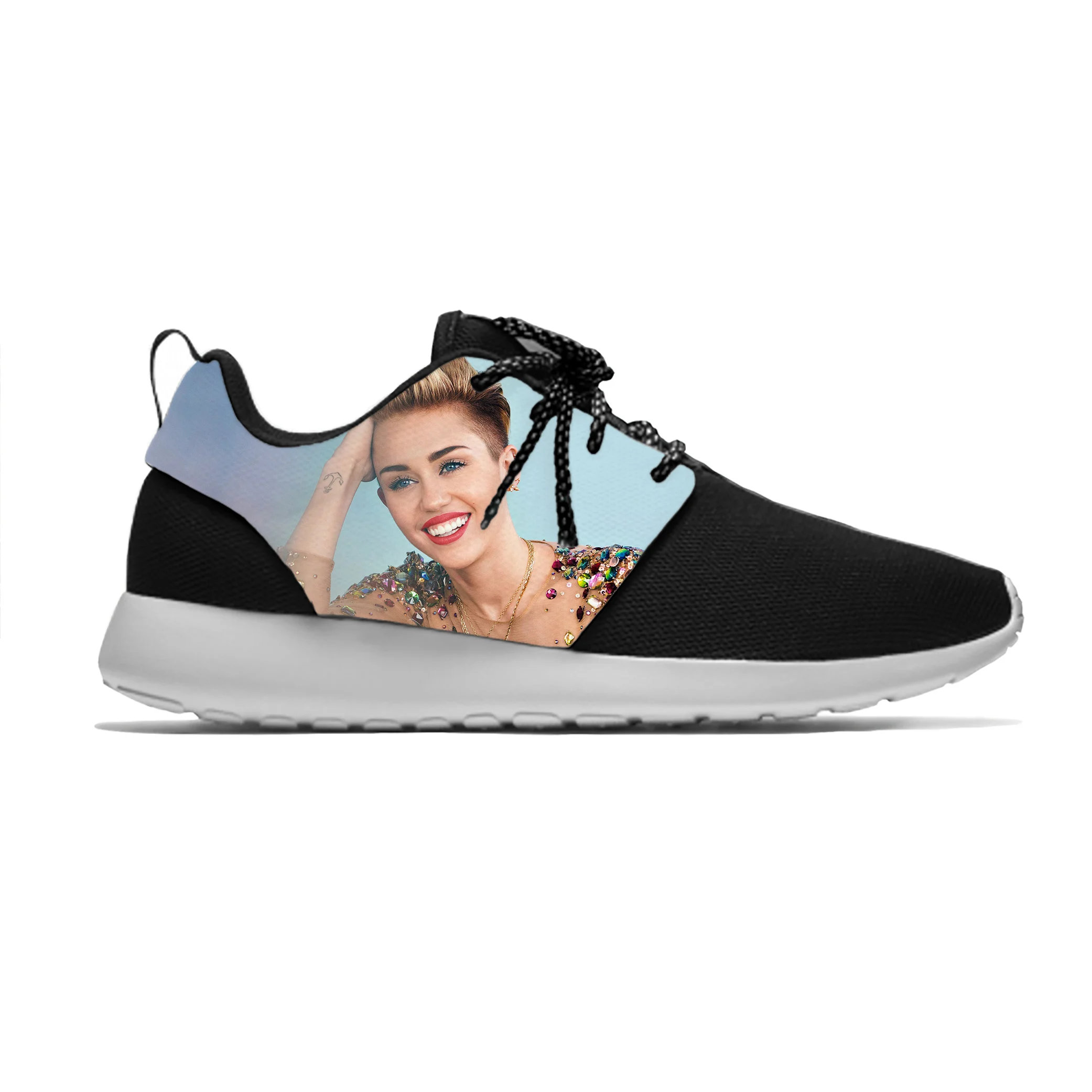 Music Pop Singer Miley Cyrus Cute Funny Fashion Sport Running Shoes Casual Breathable Lightweight 3D Print Men Women Sneakers
Music Pop Singer Miley Cyrus Cute Funny Fashion Sport Running Shoes Casual Breathable Lightweight 3D Print Men Women Sneakers