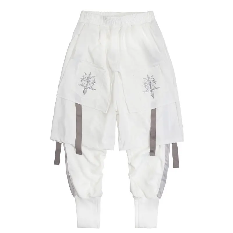 Autumn and winter 2021 national trend loose legged pants men's College casual sports pants thickened pants 
Autumn and winter 2021 national trend loose legged pants men's College casual sports pants thickened pants