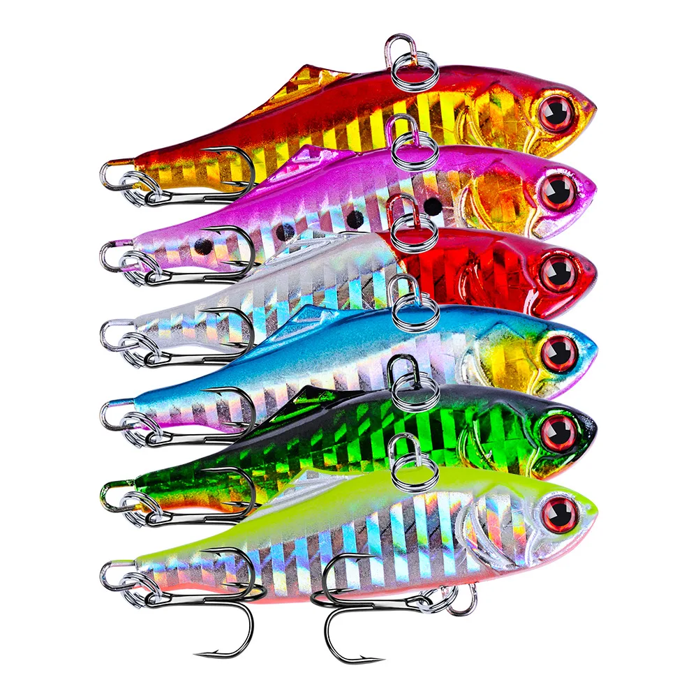 6pcs Vib Fishing Lure 7.5cm 23g Bass Fishing Tackle Saltwater Lures Sinking Pencil Articulos De Pesca Isca Artificial Wobbler
6pcs Vib Fishing Lure 7.5cm 23g Bass Fishing Tackle Saltwater Lures Sinking Pencil Articulos De Pesca Isca Artificial Wobbler