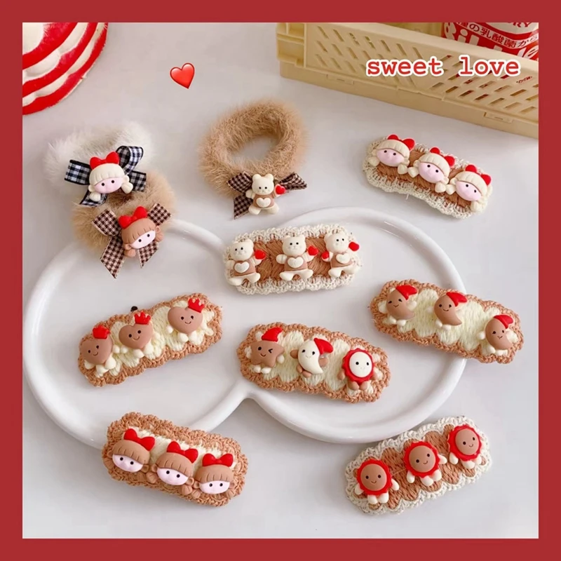 Cute Knitting Girls Hair Clips Plush Rubber Band Elastic Hair bands Lovely Winter Headwear Children hair Accessories Ornaments
Cute Knitting Girls Hair Clips Plush Rubber Band Elastic Hair bands Lovely Winter Headwear Children hair Accessories Ornaments