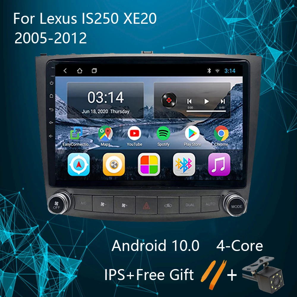 Автомобильное радио, Android 10,0, DVD-плеер, головное устройство 2 Din, GPS-навигация, камера, для Lexus IS250, IS300, IS200, IS220, IS350 2005-2012
Автомобильное радио, Android 10,0, DVD-плеер, головное устройство 2 Din, GPS-навигация, камера, для Lexus IS250, IS300, IS200, IS220, IS350 2005-2012