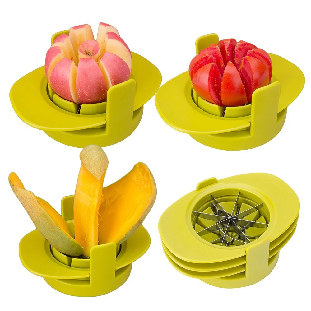 4-in-1 Apple Pear Mango Tomato Guava Orange Pitaya Fruit Vegetables Slicer Corer Cutter with Common Base Kitchen Gadget
4-in-1 Apple Pear Mango Tomato Guava Orange Pitaya Fruit Vegetables Slicer Corer Cutter with Common Base Kitchen Gadget