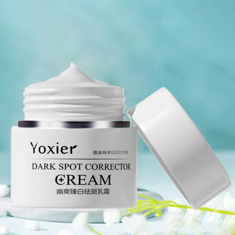 Крем для лица Yoxier отбеливающий увлажняющий, корректор темных точек, от морщин и пигментации акне, 30 г
Крем для лица Yoxier отбеливающий увлажняющий, корректор темных точек, от морщин и пигментации акне, 30 г