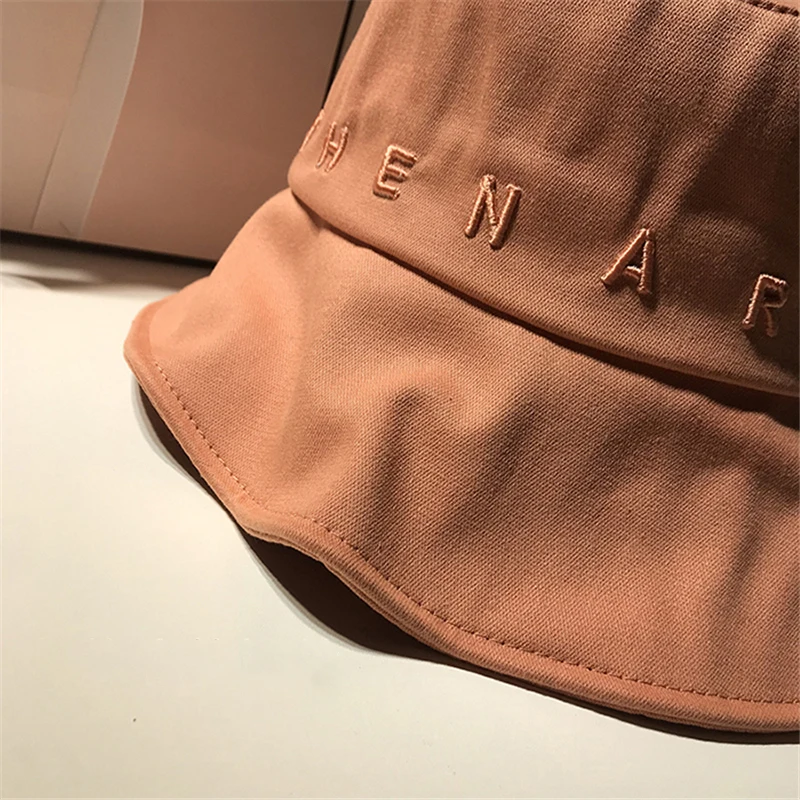 Bucket Hat Women Summer Outdoor Travel Fishing Sun Hats Bob Cotton Letter Embroidery Panama Fisherman Hat Basin Caps
Bucket Hat Women Summer Outdoor Travel Fishing Sun Hats Bob Cotton Letter Embroidery Panama Fisherman Hat Basin Caps