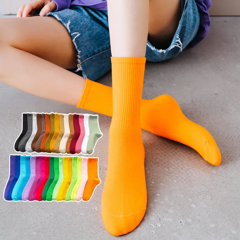 Harajuku Breathable Sport Socks Women Solid Color Girls Student Comfortable Skateboard Sock Christmas Gifts Cotton White Socks
Harajuku Breathable Sport Socks Women Solid Color Girls Student Comfortable Skateboard Sock Christmas Gifts Cotton White Socks