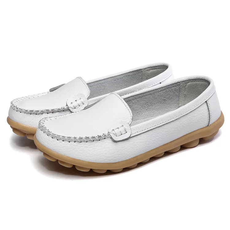 2019 Fashion Genuine Leather Women Flats Slip on Shoes Female Casual Flat Women Loafers Moccasin Women's Peas Shoes 1189 
2019 Fashion Genuine Leather Women Flats Slip on Shoes Female Casual Flat Women Loafers Moccasin Women's Peas Shoes 1189