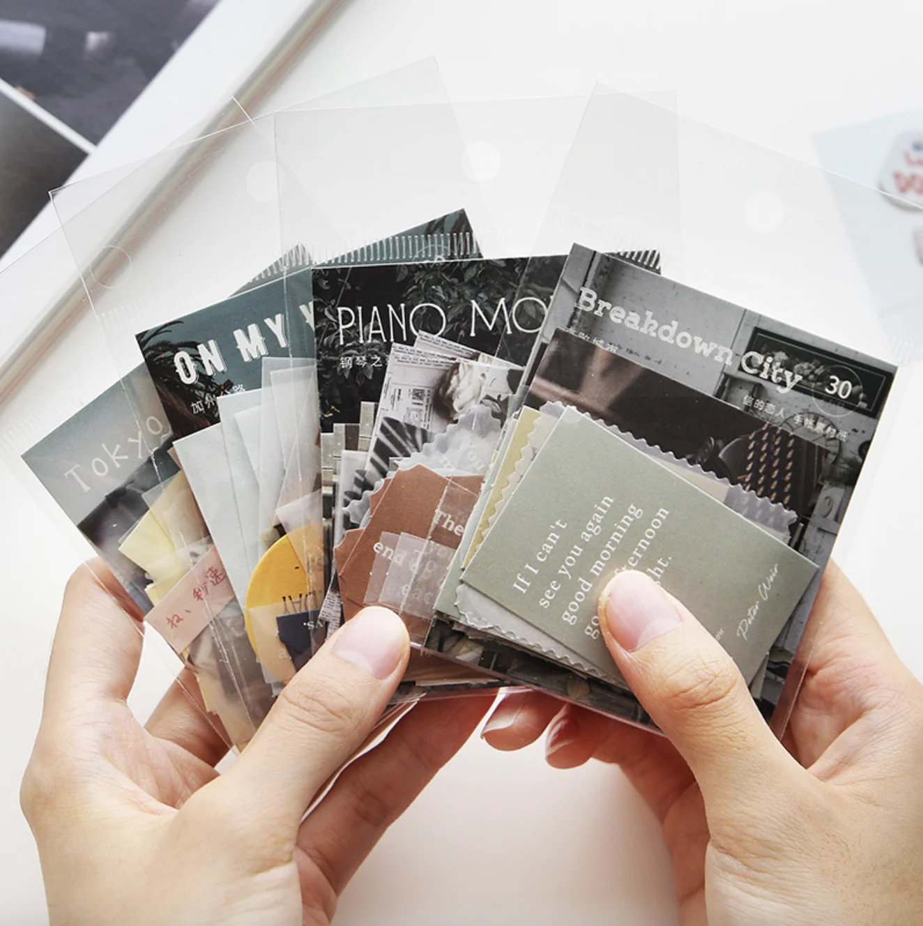 30Pcs Moment Series DIY Stickers Decoration Paper Creative Scrapbooking Card Stationary School Supplies for iPhone Case
30Pcs Moment Series DIY Stickers Decoration Paper Creative Scrapbooking Card Stationary School Supplies for iPhone Case